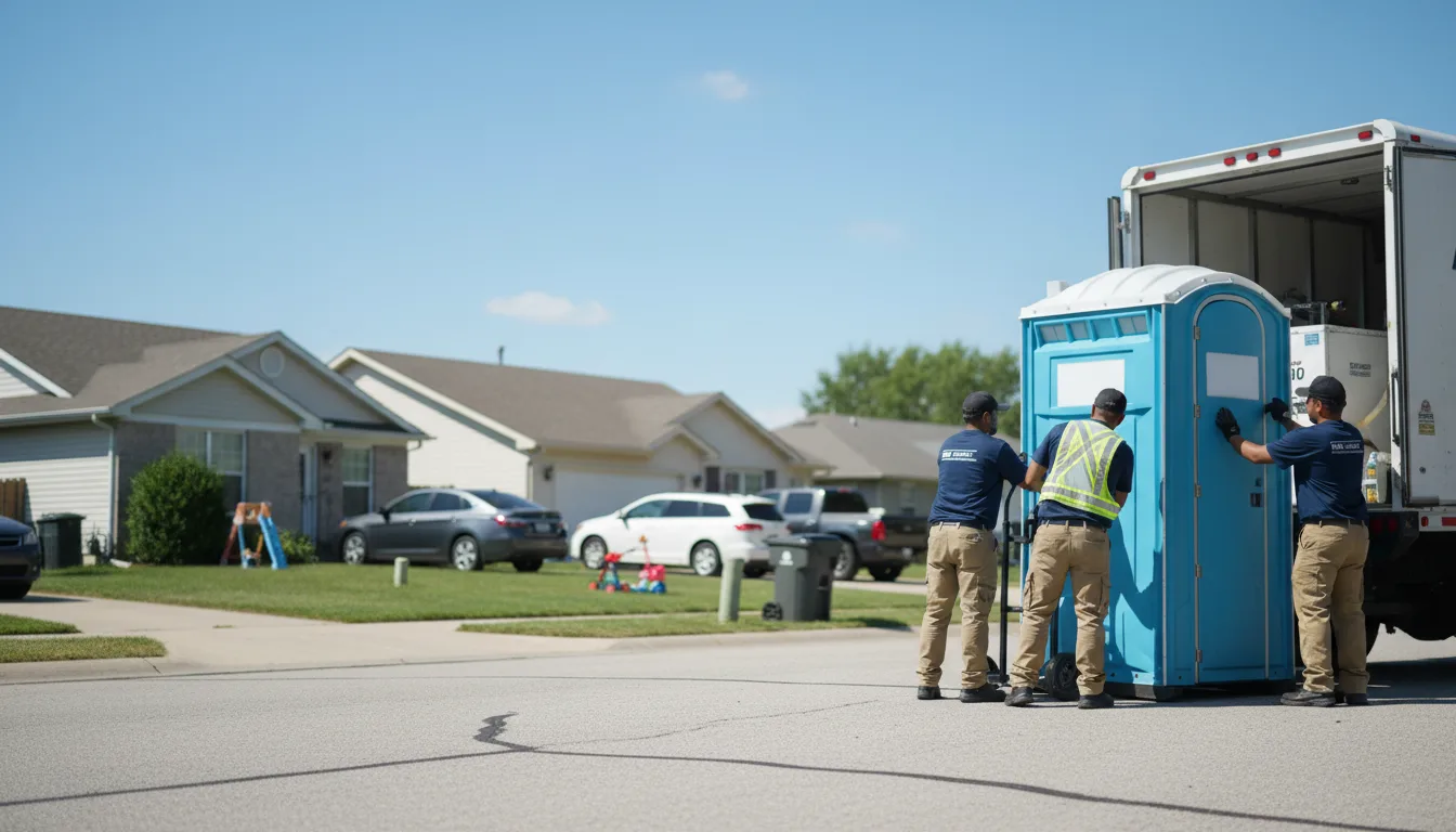 Standard Porta Potty Rentals in Blue River, KY near me